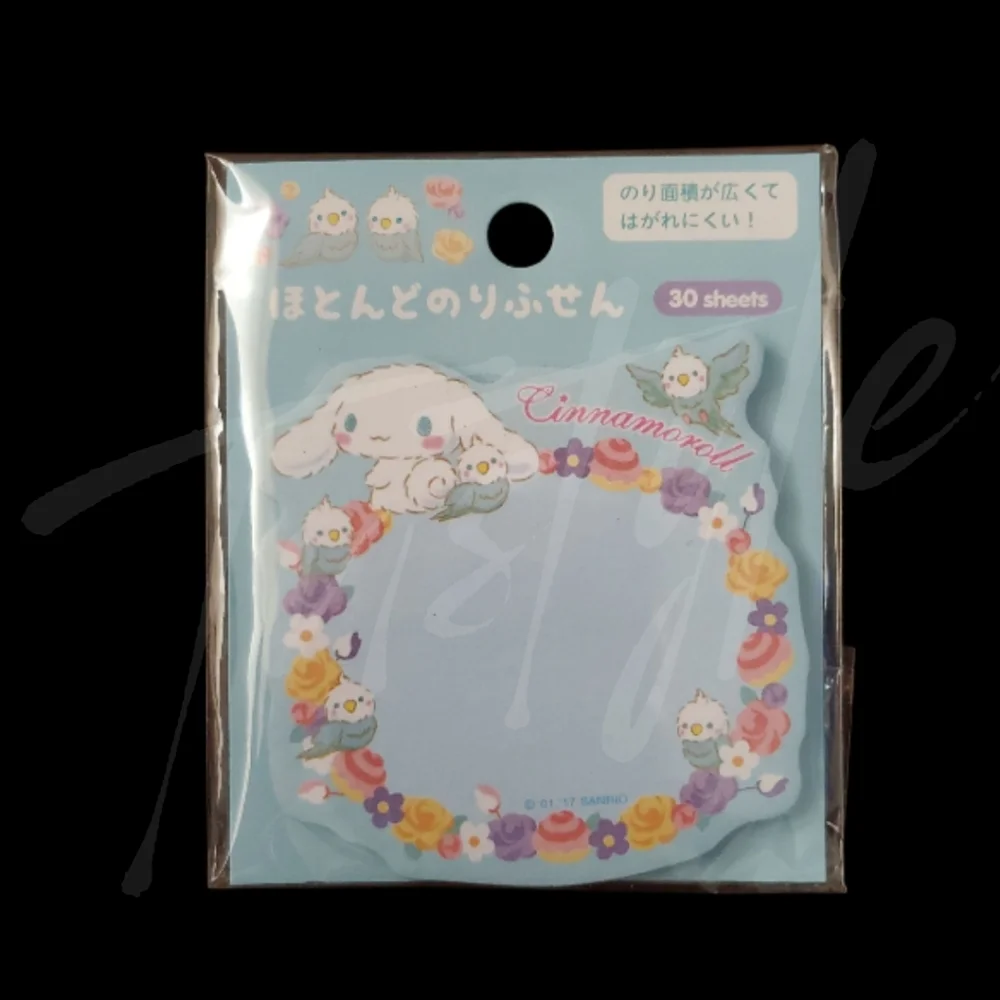 Cinnamoroll Bag Charm & Sticky Notes